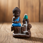 Buddha Monk Backflow Incense Burner