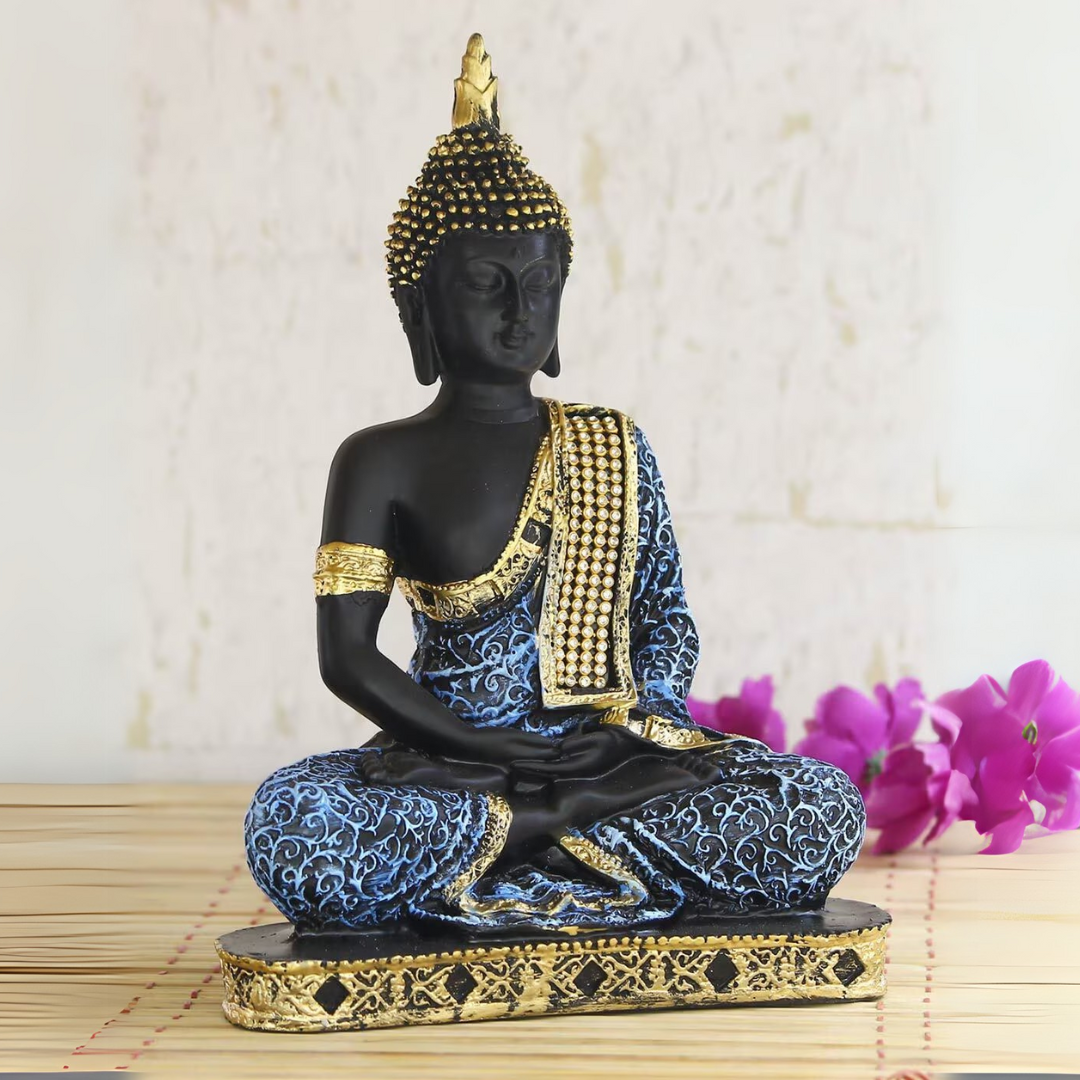 Elegant Buddha Statue – Meditating Figurine for Home and Office